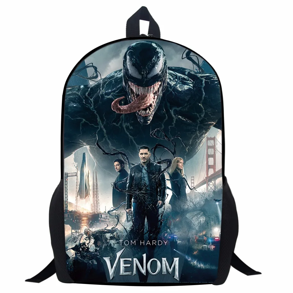 Рюкзак Venom с защитой от ядов школьный рюкзак разрезом Caenage для подростков
