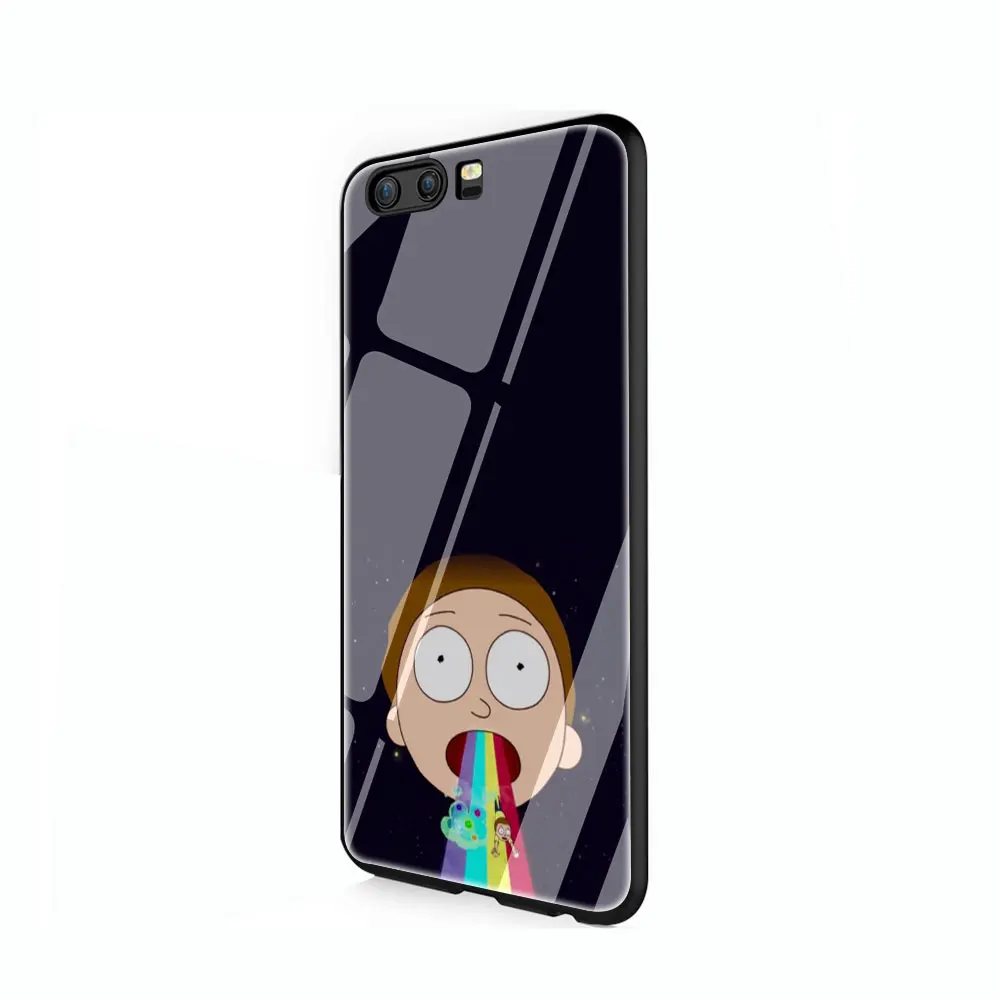 G8 Забавный чехол Рик и Морти из закаленного стекла для huawei P10 P20 P30 mate 20 Honor 9 10 Lite Pro 7A 8X P Smart - Цвет: G8