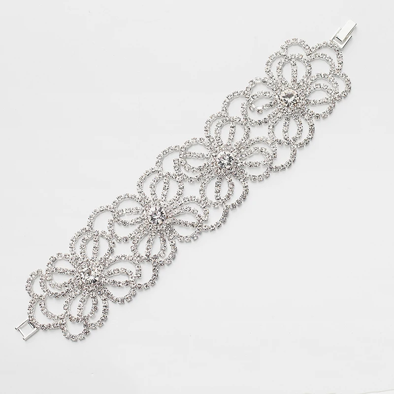 Роскошные свадебные аксессуары YFJEWE Стразы для невесты ювелирные изделия