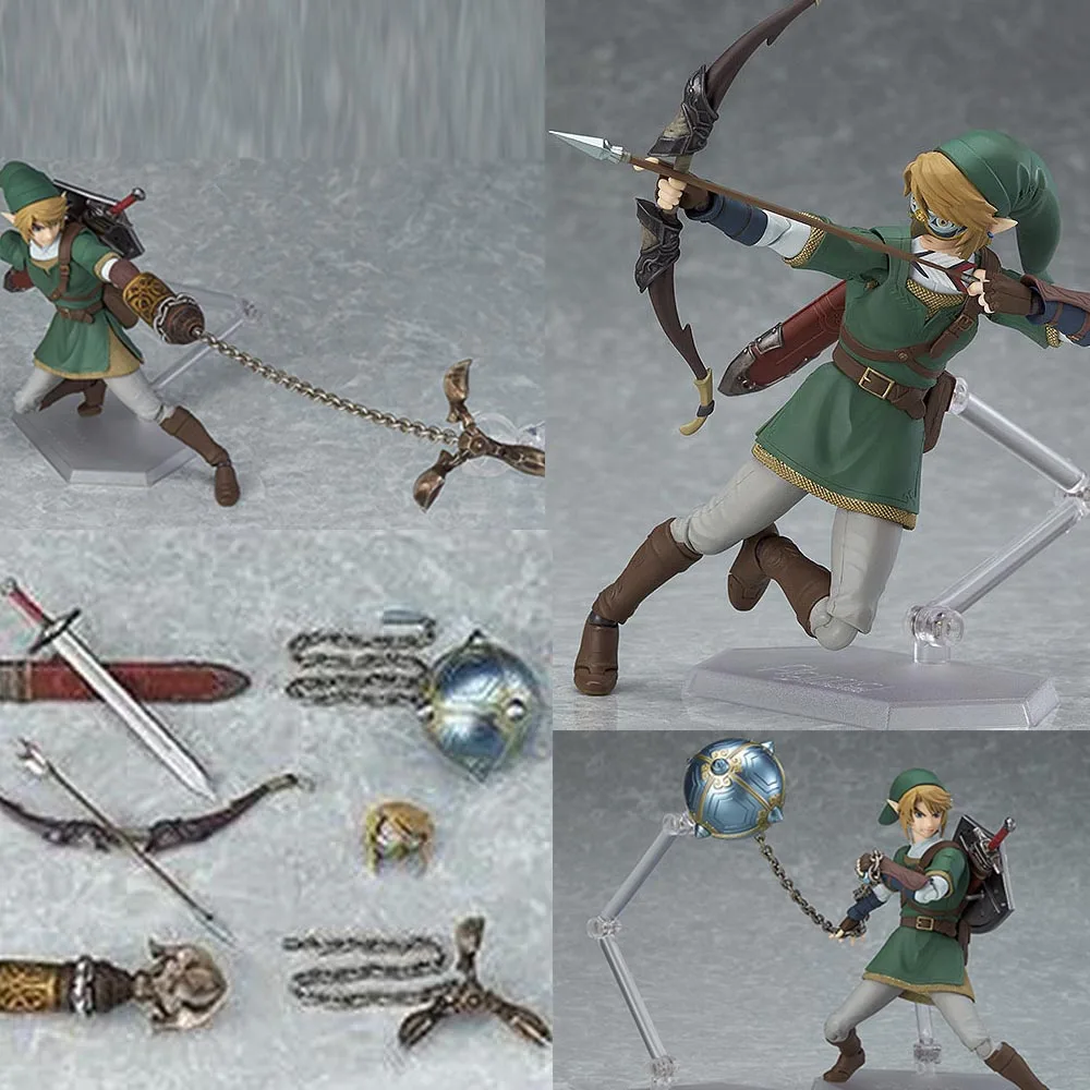 320 In Retail Box Figma 319 320 Zelda Skyward меч ссылка Сумеречная принцесса фигурка игрушки куклы - Цвет: 320 In Retail Box