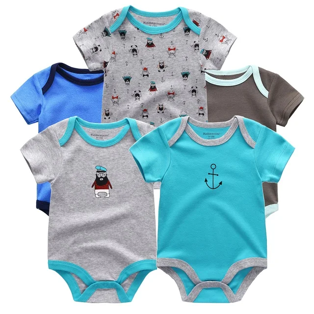 Baby Romper BDS5118 Детские комбинезоны для мальчиков, комбинезон, одежда мягкий хлопковый милый комбинезон в полоску, боди для маленьких девочек, одежда для детей от 0 до 12 месяцев - Цвет: Baby Romper BDS5118