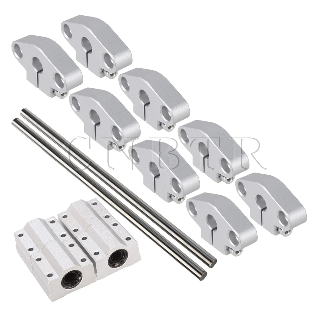 

CNBTR 0.8cm Vertical Cylinder Liner Optical Axis Ball Bearing Support 20cm