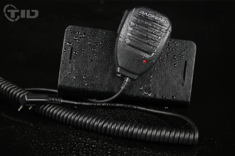 2 шт. BaoFeng Динамик микрофон PTT иди и болтай Walkie Talkie “иди и аксессуары ручной для UV-5R BF-888S UV-82 GT-3 BF-F8 UV-5RE UV-6R