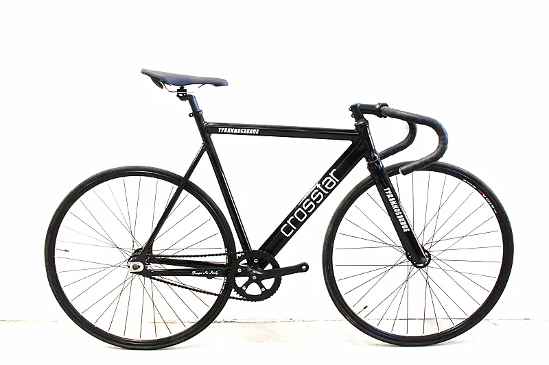 Crosstar Tyrans T2 Fixed Gear Bike Urban Track Fixie Carbon Fiber Fork Commute 15mm road bike fixie bicycle bicicleta | Спорт и