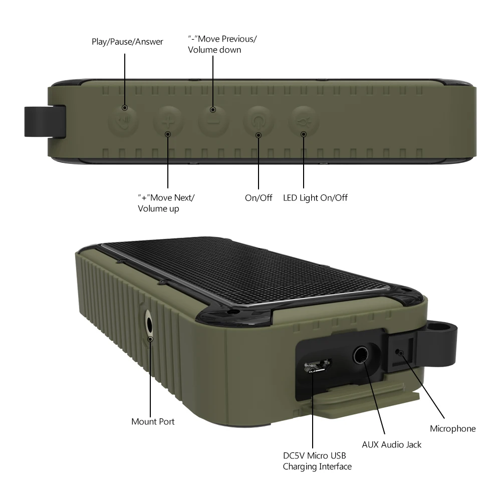 Новый пчелиный динамик s беспроводной Bluetooth открытый переносной