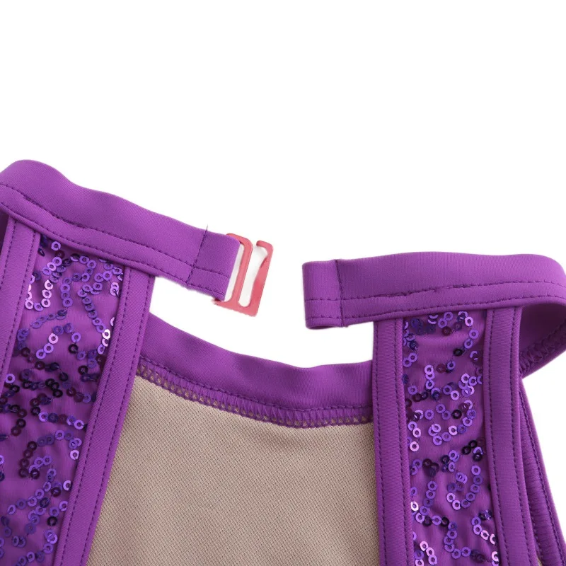 Платье без рукавов с высоким воротником для девочек платье лямкой на шее Одежда