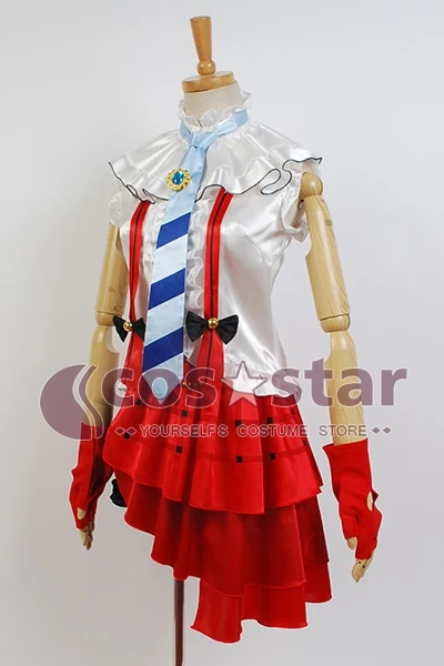 Японское аниме Love Live LoveLive! Школьный идол проект фестиваль Umi Sonoda платье косплей