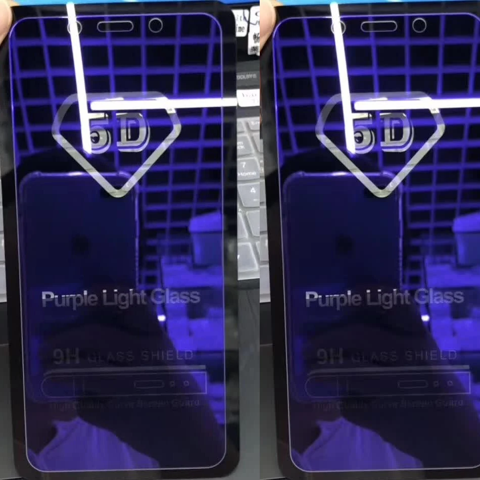 Роскошные Анти синее закаленное стекло для OPPO F5 F7 Экран protectorcover Стекло Защитная