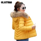 Зимние женские короткие парки, облегающее пальто, новый дизайн, женские парки, толстые однотонные женские парки, пальто большого размера, женская модель CC699