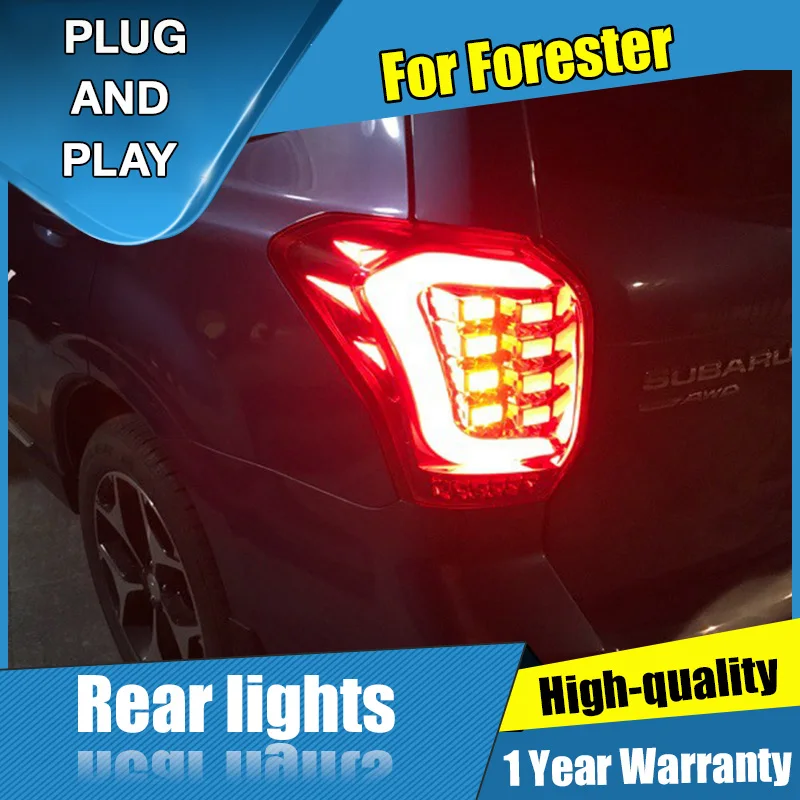 Автомобильный Стайлинг светодиодный задний фонарь для Forester хвост светильник в