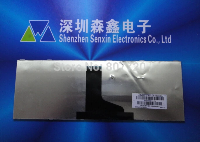 Бесплатная доставка тайская клавиатура черная для Toshiba Satellite L800 L805 C805D C800 C805 L830 C830