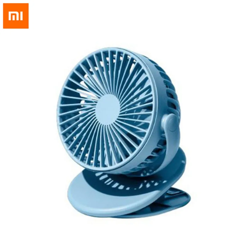 Xiaomi Mijia SOLOVE клип мини вентилятор USB портативный ручной 360 Вращение три скорости