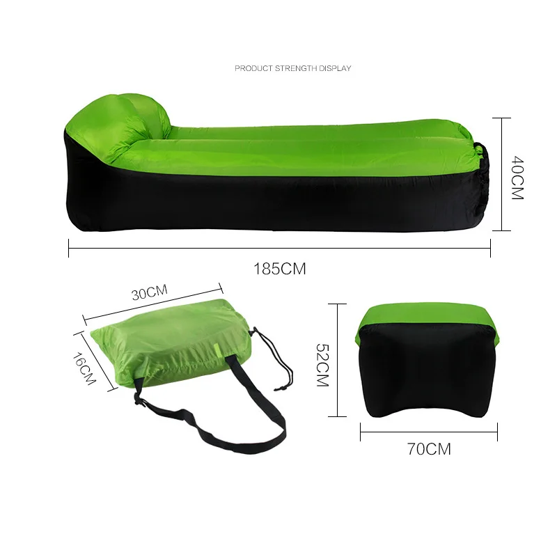 

Inflatable Lounger Air Sofa Portable Waterproof Couch for backyard Lakeside Beach Traveling Camping Picnics Music Festivals