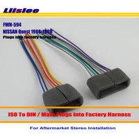 liislee car radio cd player to aftermarket stereo dvd gps wiring harness wire adapter for hyundai sonata 2006 2007