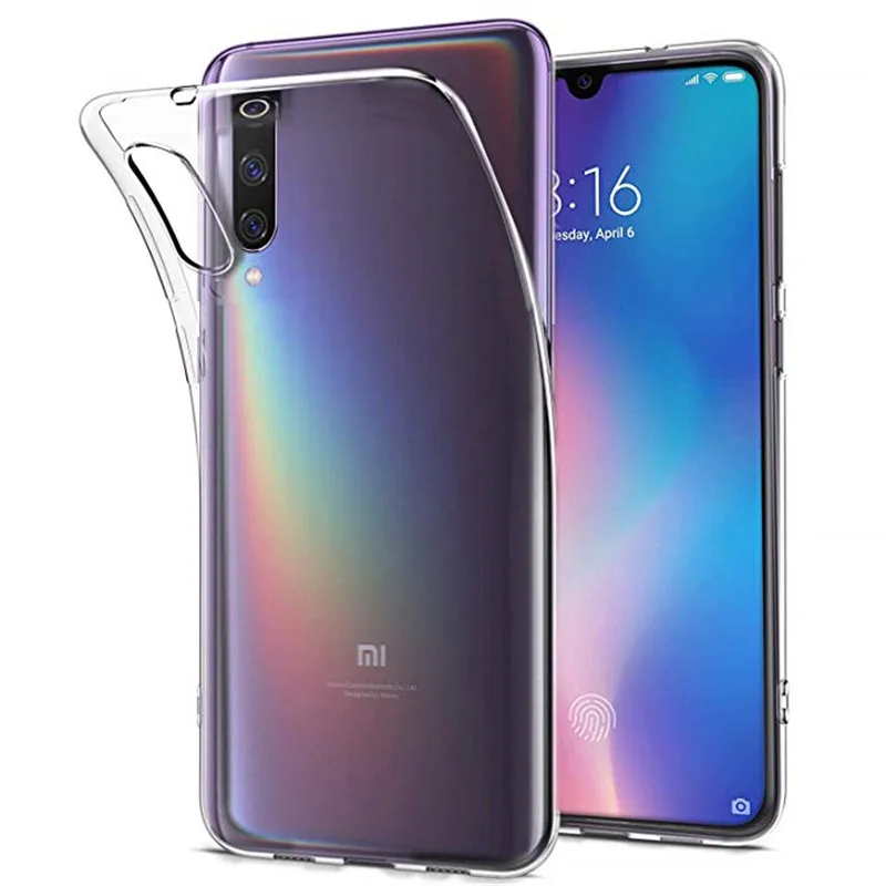 Чехол для Xiaomi Mi 9 чехол устойчивый к царапинам ТПУ резиновый мягкий силиконовый