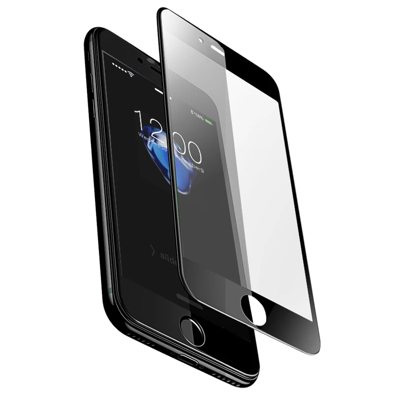 Coolreall 9H высокопрочная Защитная пленка для экрана 0 33 мм iPhone 7 8 6 6s Plus X 3D закаленное