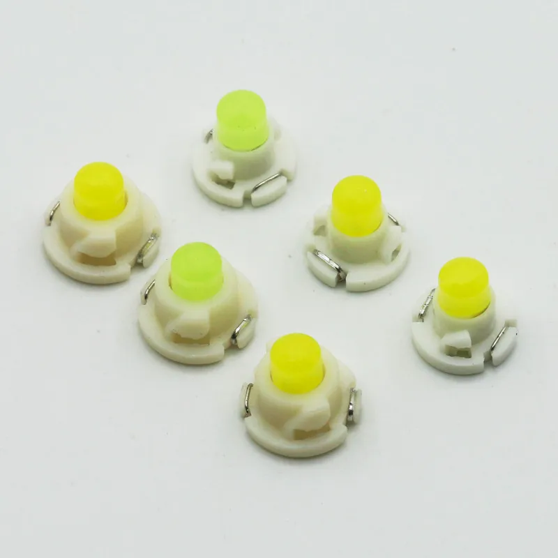 10 шт. T3 T4.2 T4.7 светодиодный COB 1SMD 12V приборной панели обмотки Светильник лампы Предупреждение индикатор светильник Интерьер светильник белый красные, синие зеленый