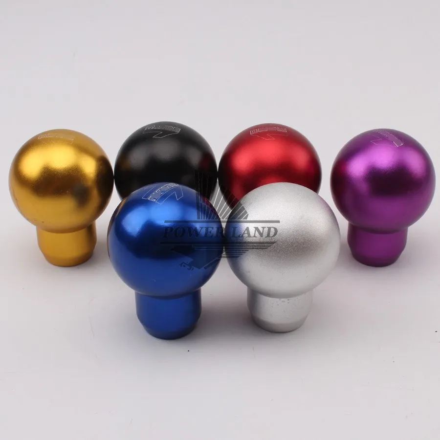 Красный/Золотой/Серебряный/Фиолетовый Автомобиль-Стайлинг металла Mo ручки переключения передач автомобиля ручка переключения передач насадка рычага переключения передач Кнопка Ручного Тормоза мяч