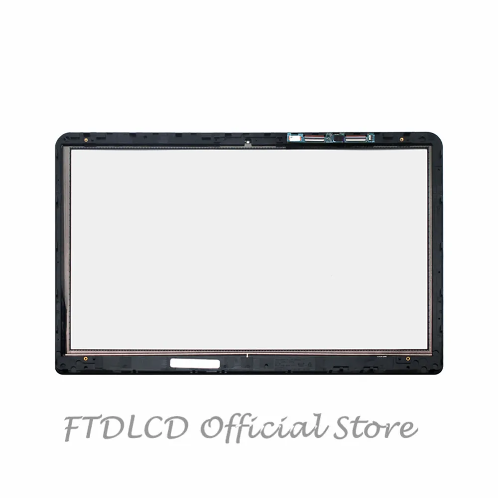 FTDLCD 15 6 &quotстеклянный сенсорный экран дигитайзер + рамка для HP ENVY X360 W серии W110ND W000NI