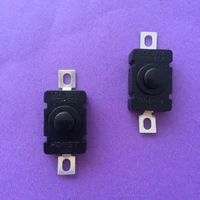 2pcs j494y rectangle black plastic button switch 2pin self locking switches diy electronic circuit making