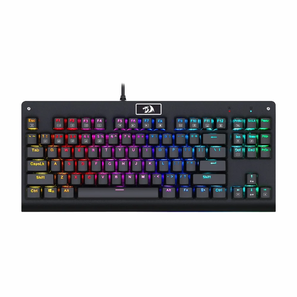 Redragon K568 красный зелёный синий темные мстители механическая клавиатура 100%