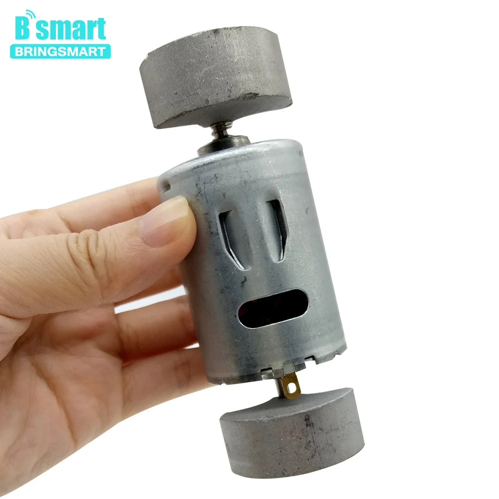 Bringsmart RF 545 мини двигатель постоянного тока двухсторонний микро вибромотор с