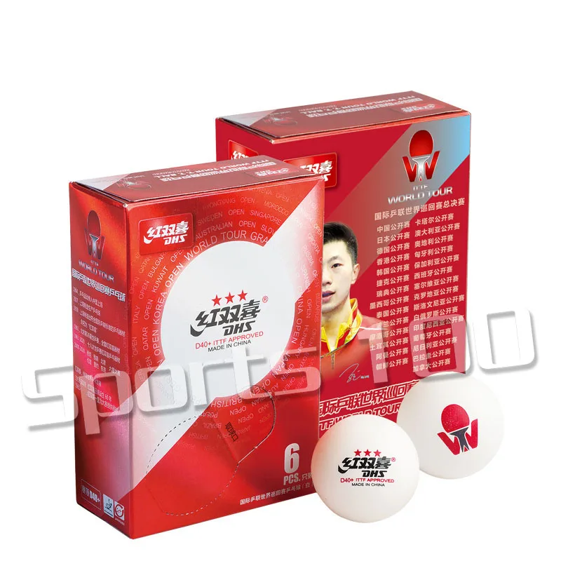 Шары для настольного тенниса Ittf World Tour 3 звезды материал: пластик поли 2019|Мячи