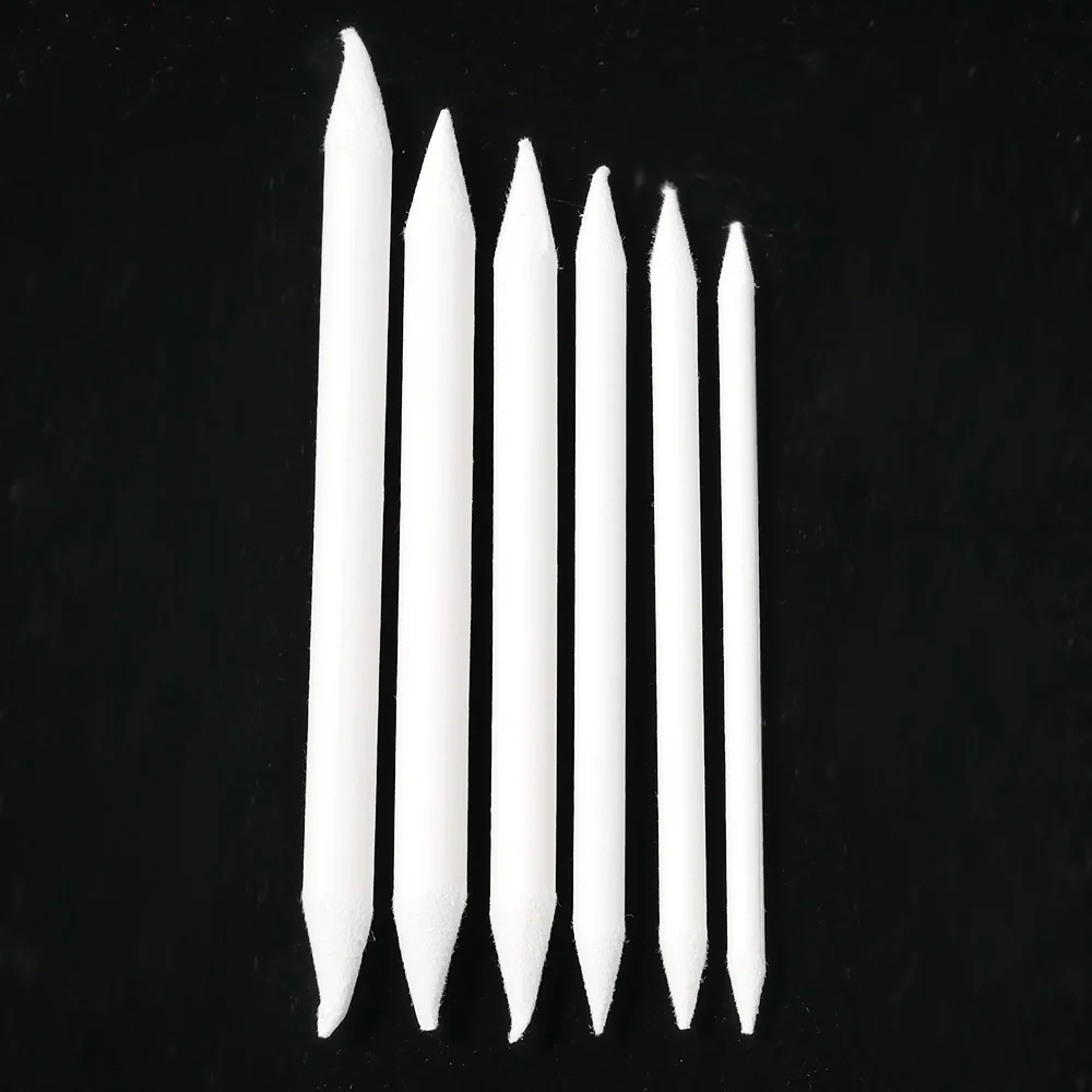 

6pcs Blending Smudge Tortillon Stump Sketch 6 Sizes Art Drawing Tool Pastel New