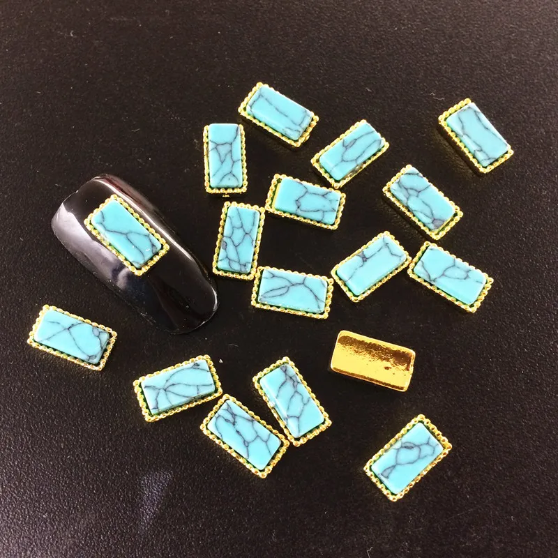 100 шт./пакет новинка 2017 японское 3D украшение для ногтей кавайный металлический