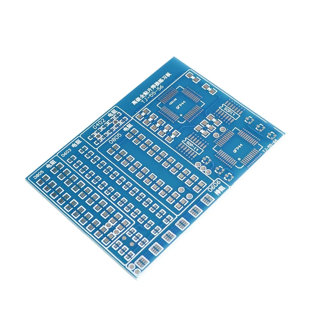 SMT SMD компонентный сварочный тренировочный щит для пайки DIY Kit Resitor диодный