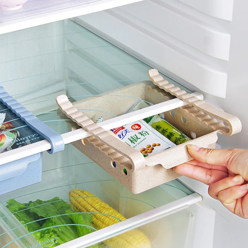 Кухонный пластиковый ящик для разделения коробка хранения свежих продуктов