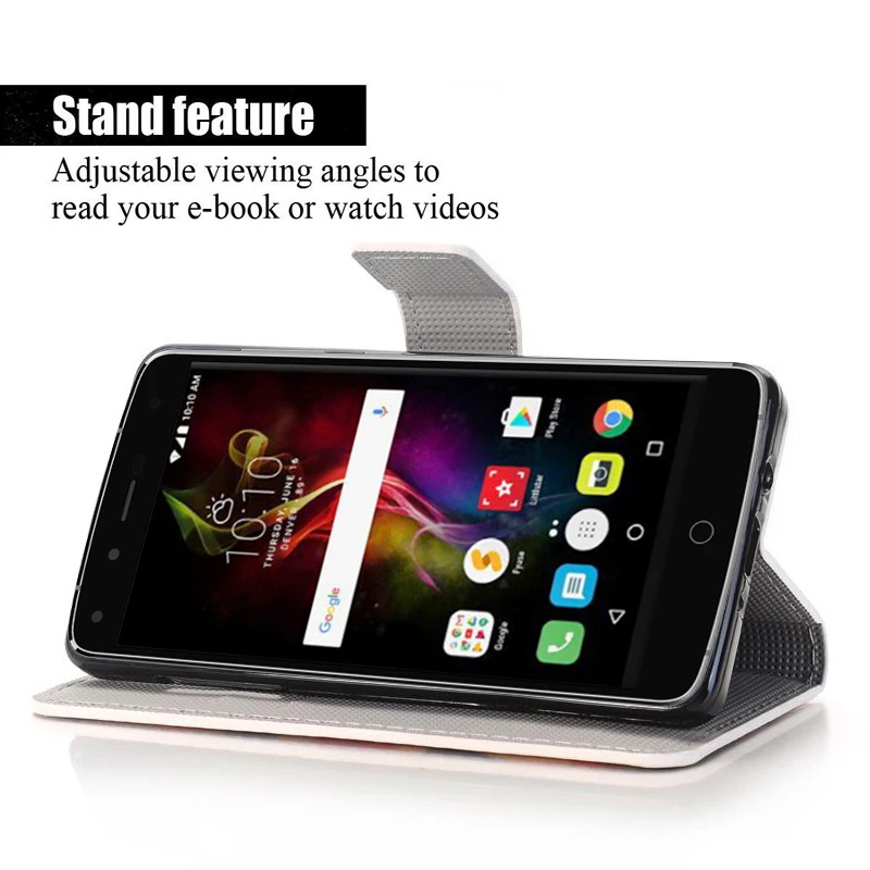 Цветной чехол для телефона из искусственной кожи Alcatel One Touch Pop 3 5015D pop35 0/5015 D3 C9