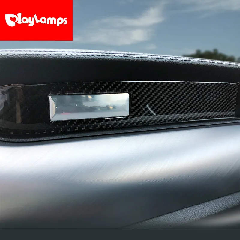 Автомобильные аксессуары для Ford Mustang наклейки из углеродного волокна интерьера