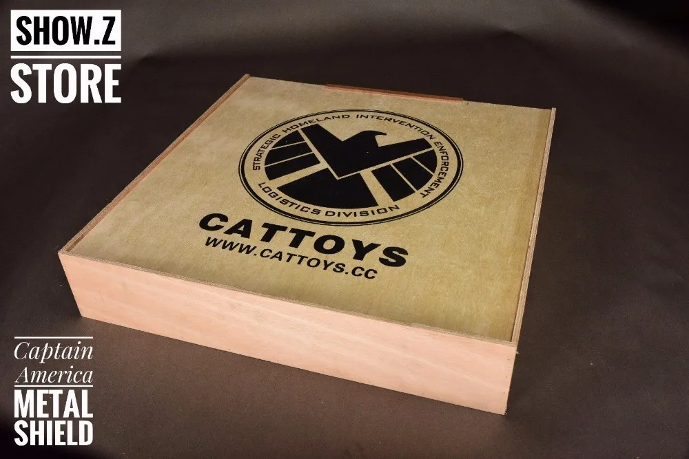 [Показ. Z Store] [из металла] CATTOYS 1:1 точная копия и опора Captain America Shield|metal m|metal shieldsmetal