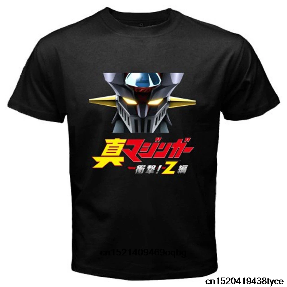 Возьмите футболка мужской Hipster Новинка футболки голени Mazinger Z Mecha робот аниме с