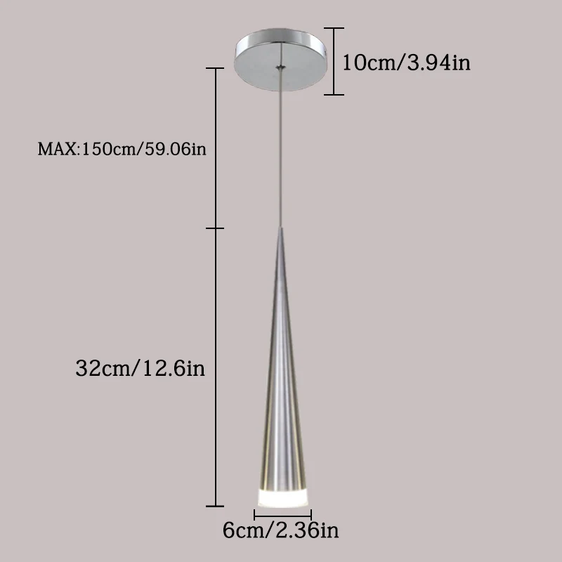 Модный декоративный современный светодиодный подвесной светильник железные