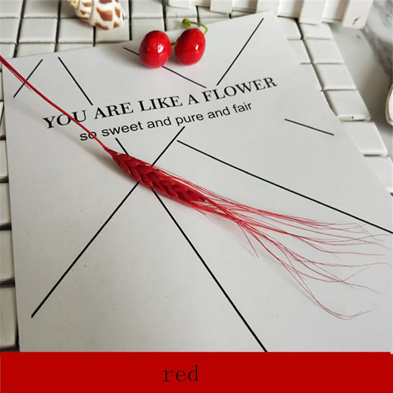 5 пучков/п букет из натуральных стеблей пшеницы Подарочная коробка с шипами