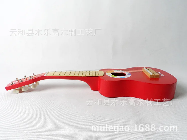 Деревянная гитарная леска 6 проводов детская игрушка мини-гитара игрушки для