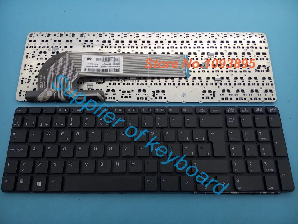 Новая испанская клавиатура для ноутбука HP Probook 650 G1 655