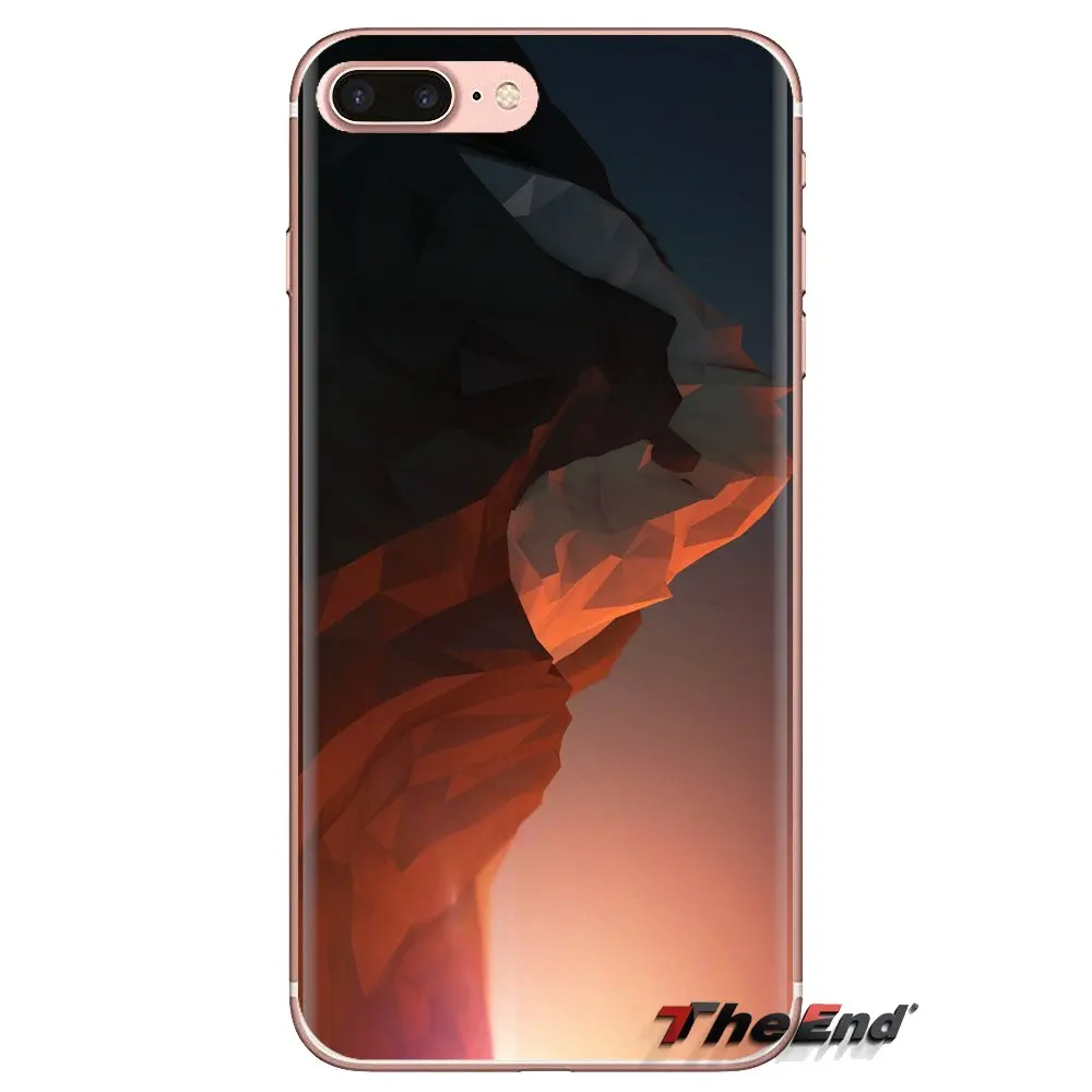 Силиконовый чехол для телефона Xiaomi Redmi 4A S2 Note 3 3S 4 4X 5 Plus 6 7 6A Pro Pocophone F1 Polygon ART Graphic design