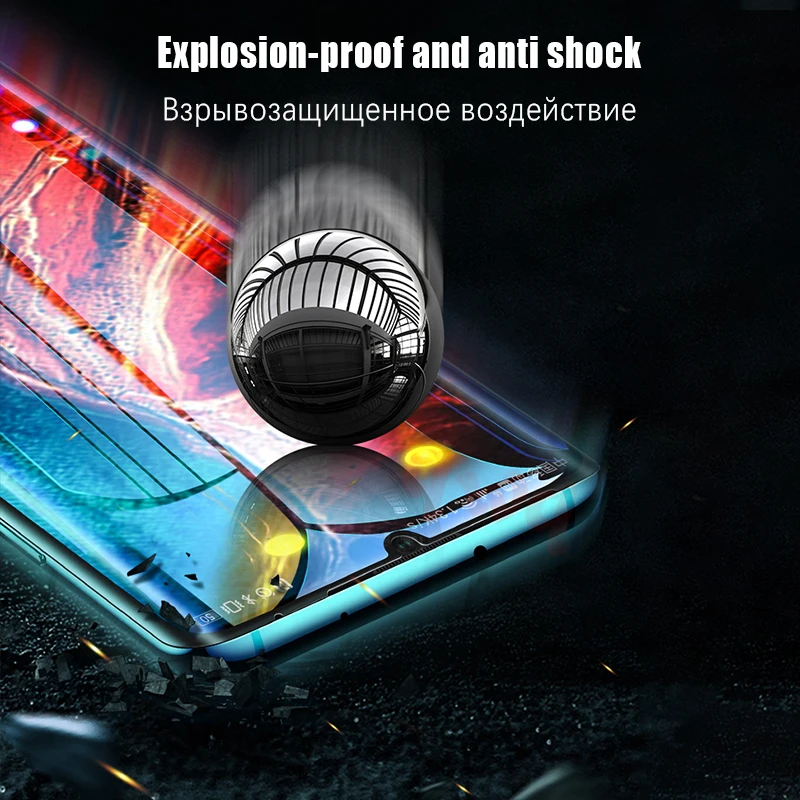 20D полное покрытие закаленное стекло для Huawei P Smart 2019 2018 Защита экрана P30 P20 P10 Mate 20