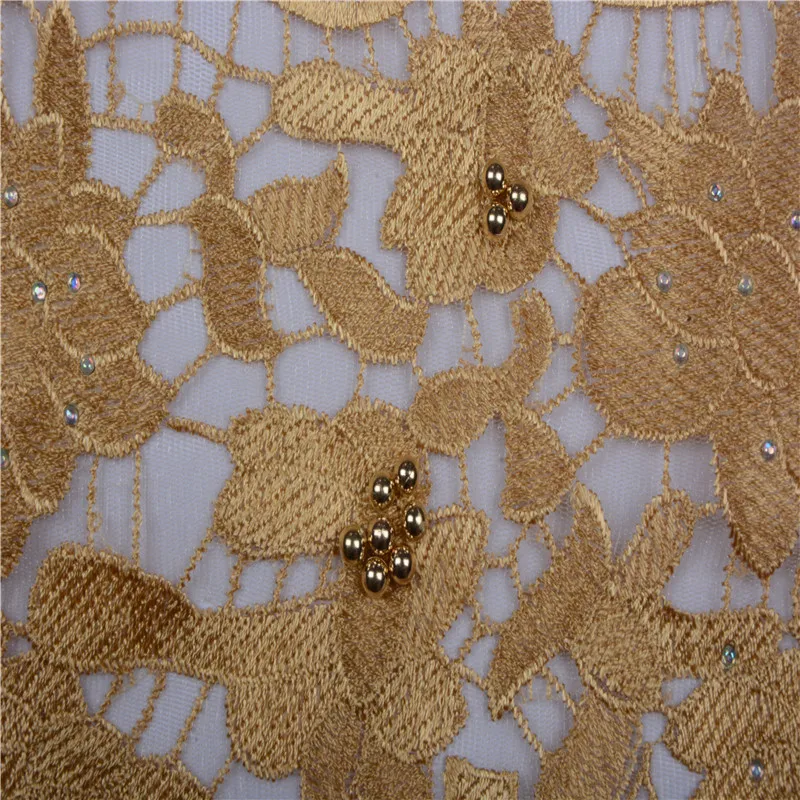 Best Selling African Cord Lace With Stones 2018 High Quality French Fabric For Nigerian 1147 | Дом и сад