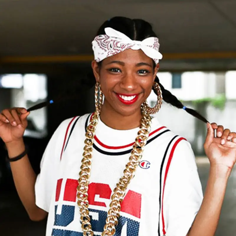 Хлопчатобумажный квадратный шарф унисекс в японском стиле Харадзюку винтажная