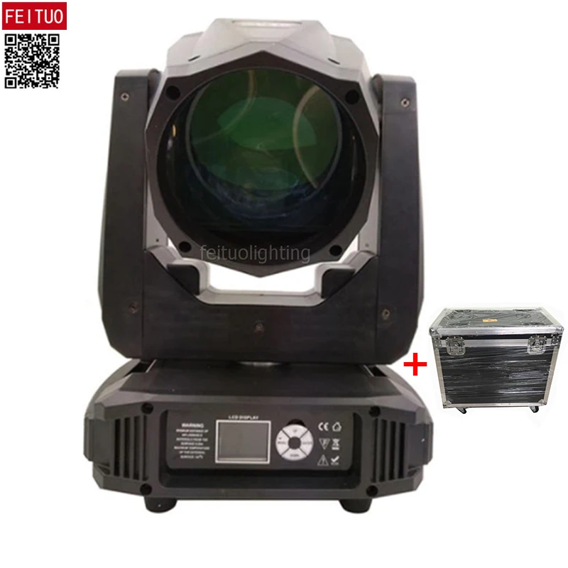4 шт. + Flycase Новое поступление 100 Вт Dmx Led Луч движущийся головной свет IP20 Zoom Moving Head
