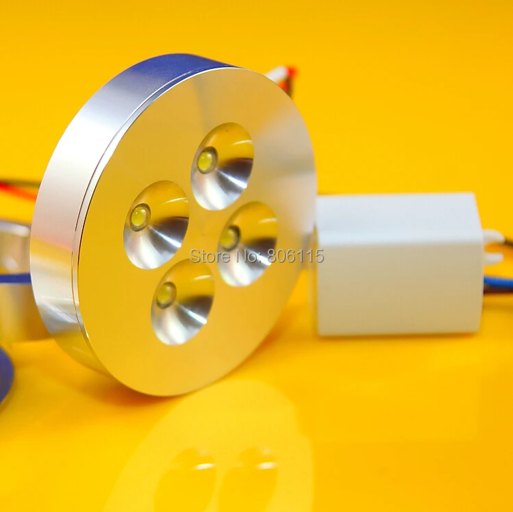 Бесплатная доставка (10 шт./лот) Высококачественная Светодиодная лампа 12 Вт 4x3 с