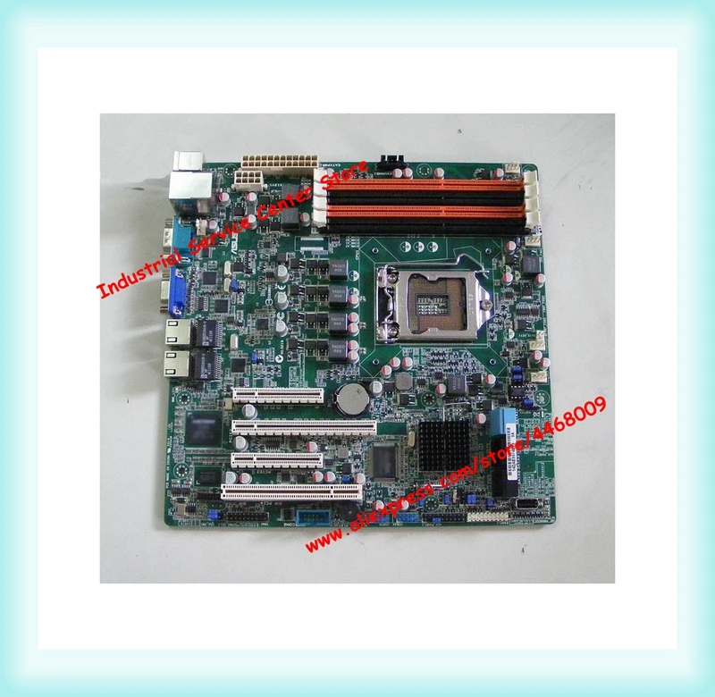 P8B M C204 чип 1155 Серверная материнская плата USB3.0 SATAIII Поддержка кода коррекции