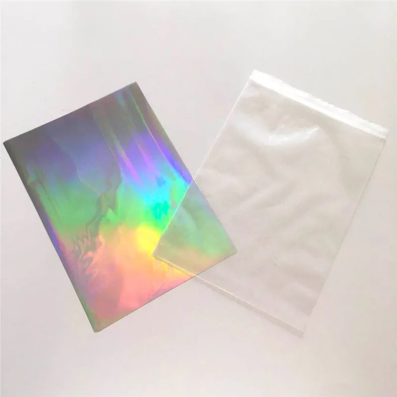 My foil s A4 50 шт. Серебристая голографическая штамповочная фольга quill бумага для