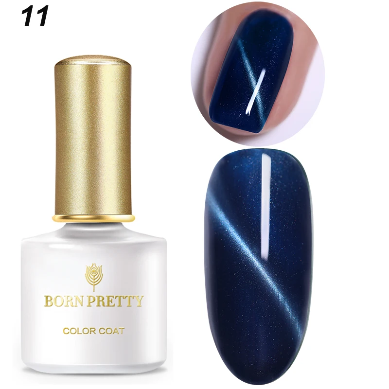 BP-TM03 BORN PRETTY 6 мл Гель-лак для ногтей кошачий глаз магнитный лак для ногтей замачиваемый УФ-Гель-лак эффект кошачьих глаз базовое верхнее покрытие - Цвет: BP-TM03