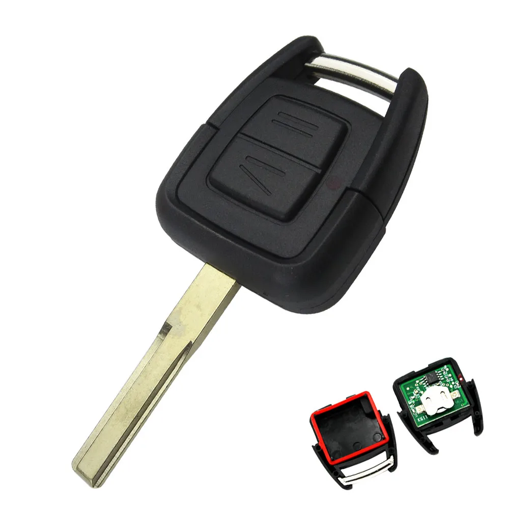 HU43 Blade 2 кнопки дистанционного ключа автомобиля для OPEL VAUXHALL Vectra Zafira Omega Astra h j insignia g Mk4 B c mokka 433 МГц 40 Чип HU43 HU100 Bl - Количество кнопок: HU43 Blade