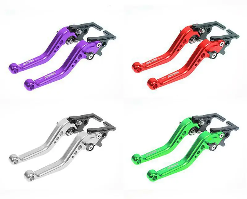 Многоцветные мотоциклетные двойные дисковые тормоза рычаг для скутера